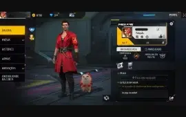 Conta Smurf Free fire level 8 + Skins e personagens