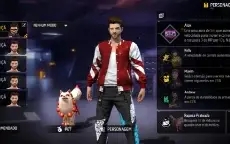 Conta Smurf Free fire level 8 + Skins e personagens