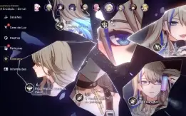 Honkai Star Rail AR50 Blade+Cone Gepard+Cone Bailu+Cone