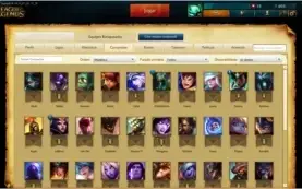 CONTA GOLD V / 1 SKIN RARA / BORDA GOLD