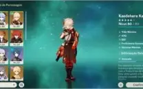 Conta com Kazuha, Childe e Ganyu