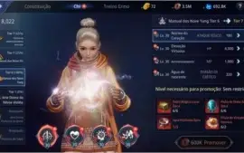 Mir4 ARBALISTA Nivel 76 com 82k de CP 1 pet épico.
