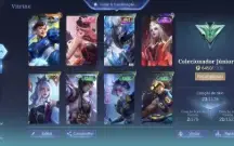 💫Conta Mobile Legends Com Skin Streeth Fighter Da Guine