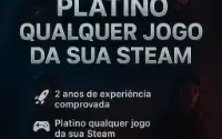 Transforme Sua Conta Steam em 100% — Platino Tudo!