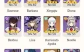 Raiden + Luz do cortador de grama + Xiao + Ayaka