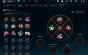 Conta platina 2 com 38 champs e 11 skins