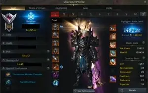 Conta Lostark Main Berserker Server Kazeros +5 Alt T3