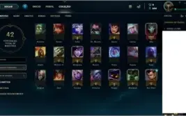 vendo conta level 30 ranked 21  champs