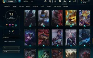 Conta LoL 2017