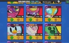 Conta brawl stars 42/44 Full Nv, 20 Skins