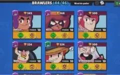 Conta brawl stars 42/44 Full Nv, 20 Skins