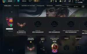 Bronze 3 com 130 Champs e 43 Skins