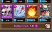 Clash Royale - Conta nível 7 com 3 Lendárias