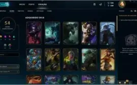 Conta Lol - Prata V / 60+ Campeões / Muitas Skins Lendárias