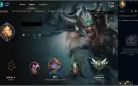 Conta Lol - Prata V / 60+ Campeões / Muitas Skins Lendárias