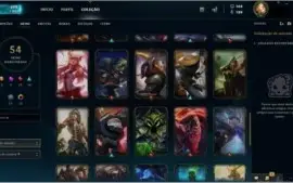 Conta Lol - Prata V / 60+ Campeões / Muitas Skins Lendárias