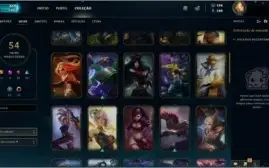 Conta Lol - Prata V / 60+ Campeões / Muitas Skins Lendárias