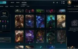 Conta Lol - Prata V / 60+ Campeões / Muitas Skins Lendárias