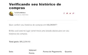 Conta Valorant Imortal com muita Skin