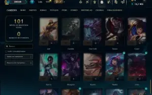 Prata 3 com 65 Champs e 8 Skins