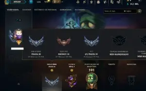 Prata 3 com 65 Champs e 8 Skins