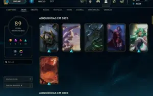 Conta League Of Legends Diamante 4