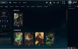 CONTA DIAMANTE 🌟 35 SKINS 🌟 80 CAMPEOES