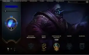 CONTA COM SKIN RARA LEAGUE OF LEGENDS A PREÇO DE BANANA