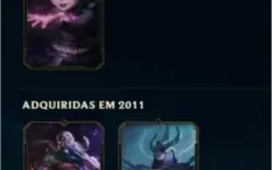 CONTA COM SKIN RARA LEAGUE OF LEGENDS A PREÇO DE BANANA