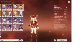 Genshin Account, AR 54, 5 cinco estrelas, uma arma 5, US