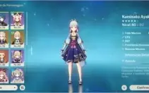 AR48 - Ayaka, Albedo e Jean + Amos, Túmulo e Esp. Celestial