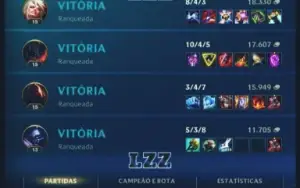 Elo Job Wild Rift "prata - mestre"