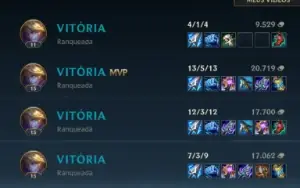Elo Job Wild Rift "prata - mestre"