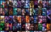 Conta 142 SKIN Todos Campeões , 7 cromas