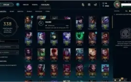 CONTA 78 SKINS/ DIAMANTE 5/ MMR ALTO/ NV 41 PROMOÇÃO!