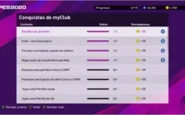Pes 2020 (2700 Moedas Myclub, Empr. Legend, Ronaldinho, Etc)