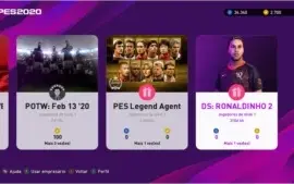 Pes 2020 (2700 Moedas Myclub, Empr. Legend, Ronaldinho, Etc)