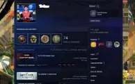 conta steam 15 anos varias medalhas e jogos com sticker gold