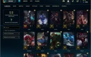 Conta unranked com 5 skins e 22 champs ( UPADA NA MÃO )