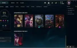 Conta Prata II LV 193 (25 Skins + Nova Temível)