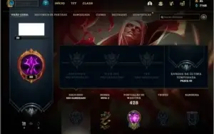 Conta Unranked com 103 champs e 37 skins