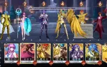 Conta Saint Seiya Awakening (Mixer lvl8 + todos cavaleiros)