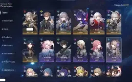 Honkai: Star Rail - Blade, Seele, Jing Yuan, Bronya e mais