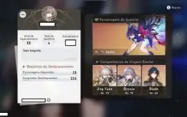 Honkai: Star Rail - Blade, Seele, Jing Yuan, Bronya e mais