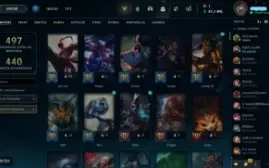 Vendo conta de Lol level 223, 203 skins acc de 2014!