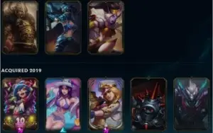 Conta do lol level 77 com Caitlyn prestigio