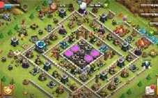 Clash of clans cv13 quase full +9200 gemas