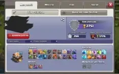 Conta Clash Of Clans - CV 11 - Quase Full
