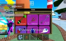 Conta blox fruits raça v4 soul guitar cdk e outros