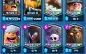 Clash Royale level 11 desafiante 1 qs tds lendarias
